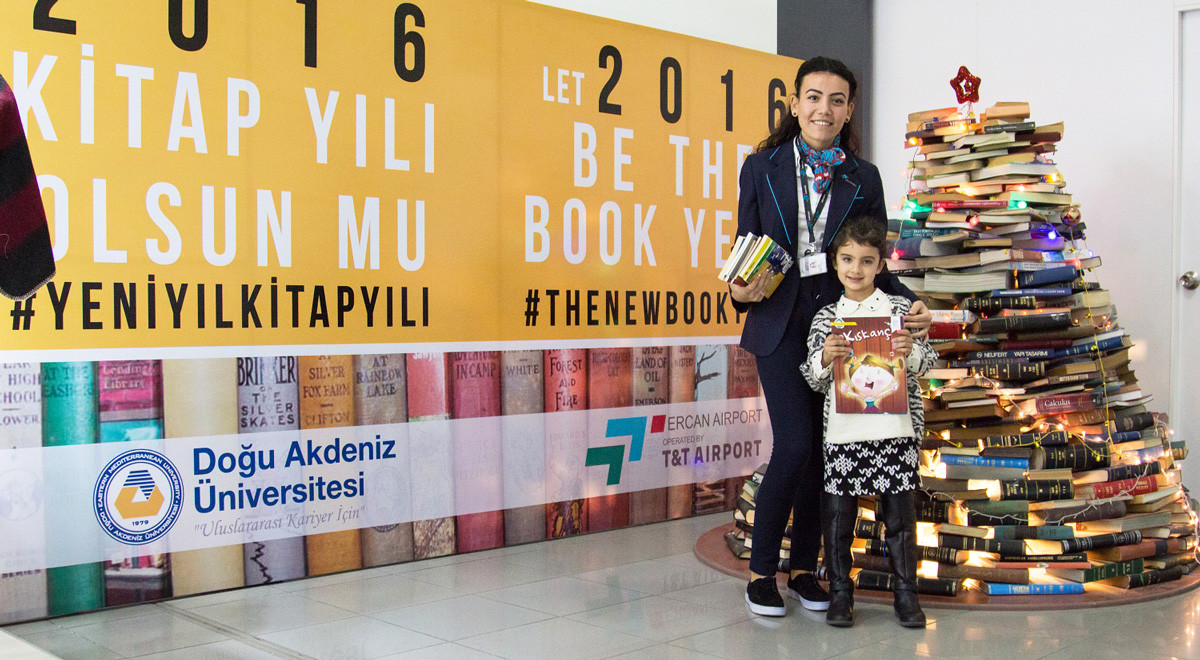 EMU and T&T Airport Finalised the Book Tree Project