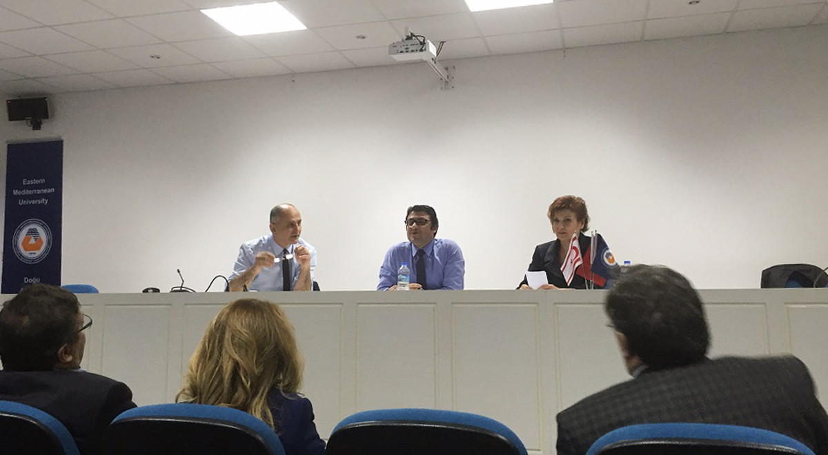 DAÜ Dr. Fazıl Küçük Tıp Fakültesi ve Kıbrıs Türk Tabipler Birliği “İstemli Düşüğe Hukuksal ve Etik Yaklaşım” Paneli Gerçekleştirdi