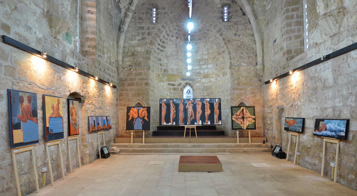Kokan Grcev Opens an Exhibition in Famagusta