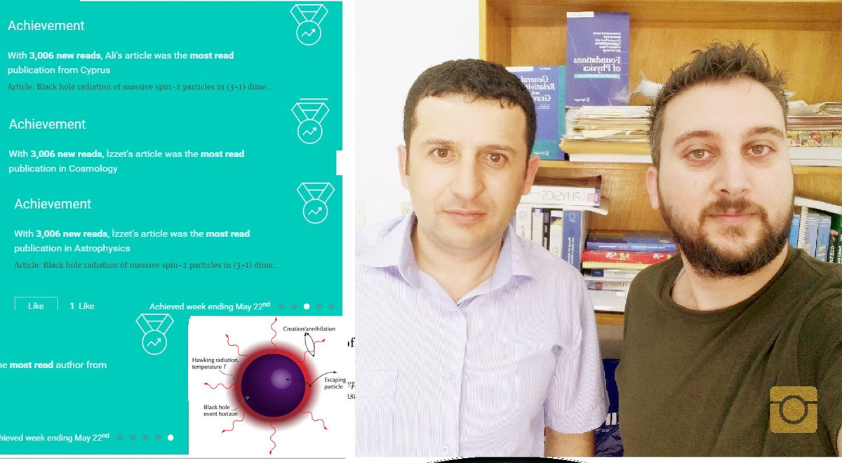 EMU Physics Department Academic Staff Members Sakalli and Ovgun’s Article Becomes the Most Read Publication in Cyprus
