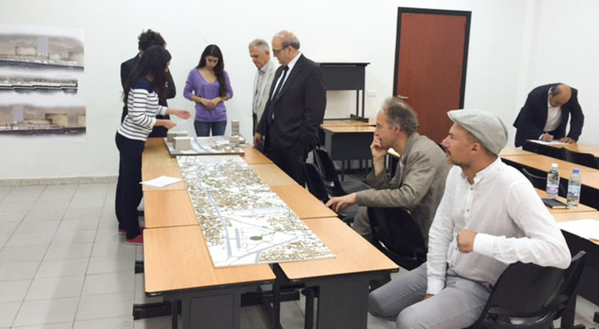 Chair of EMU Architecture Department Prof. Dr. Dinçyürek Joins Final Jury of Lebanese University USEK