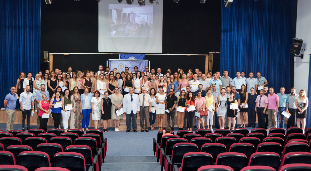 EMU Staff Members Received Their In-service Training Certificates
