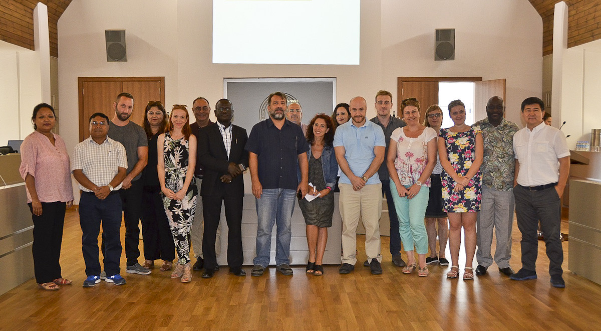 International Media Representatives Visited EMU