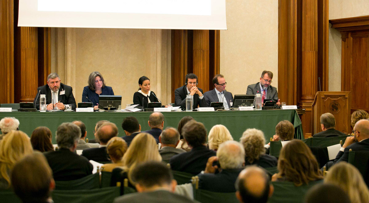EMU Cyprus Policy Center Head Prof. Dr. Ahmet Sözen Gives Presentation at Italian Senate
