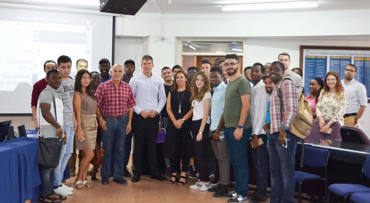 EMU Department of Banking and Finance Holds First of Seminars