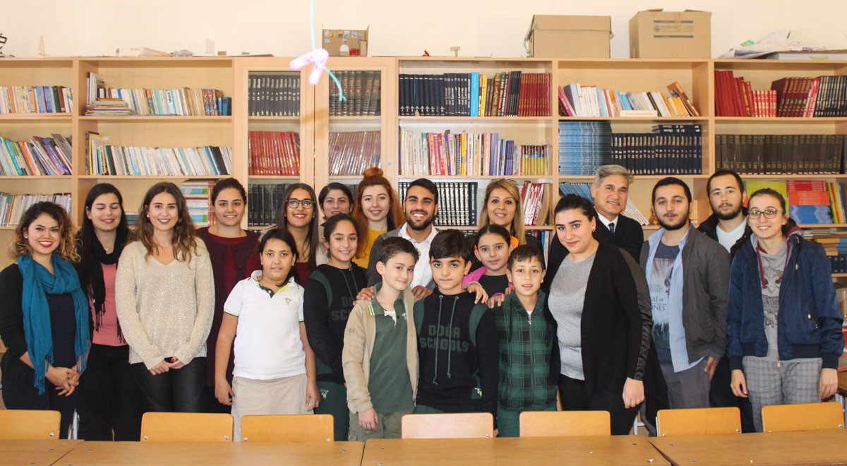 Meaningful “World Children’s Book Week” Donation from EMU Students