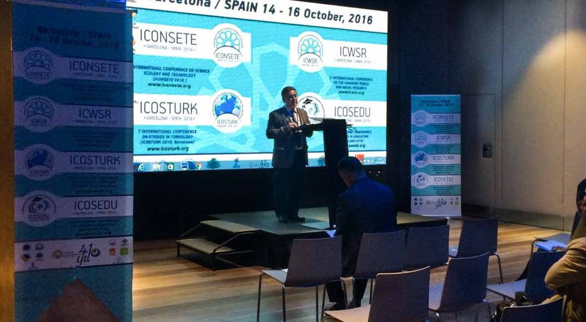 EMU Academic Staff Member Attends Symposium in Barcelona