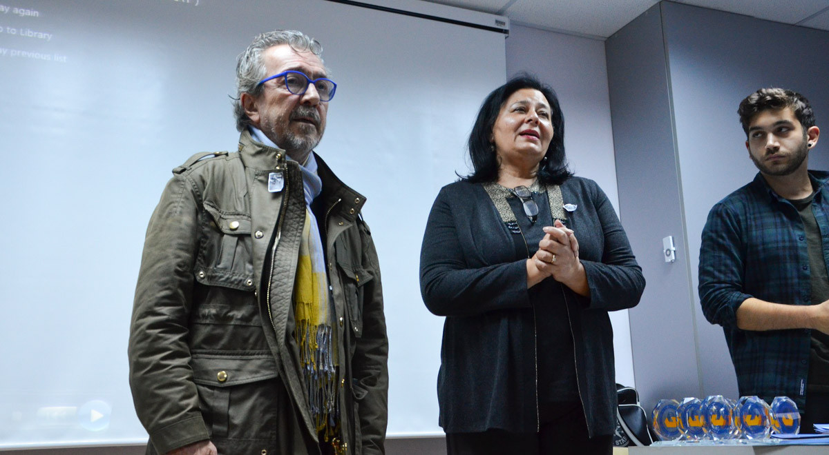 DAÜ’de Osman Sınav’ın Öğrencilerinin Kısa Filmleri İzleyici Karşısına Çıktı