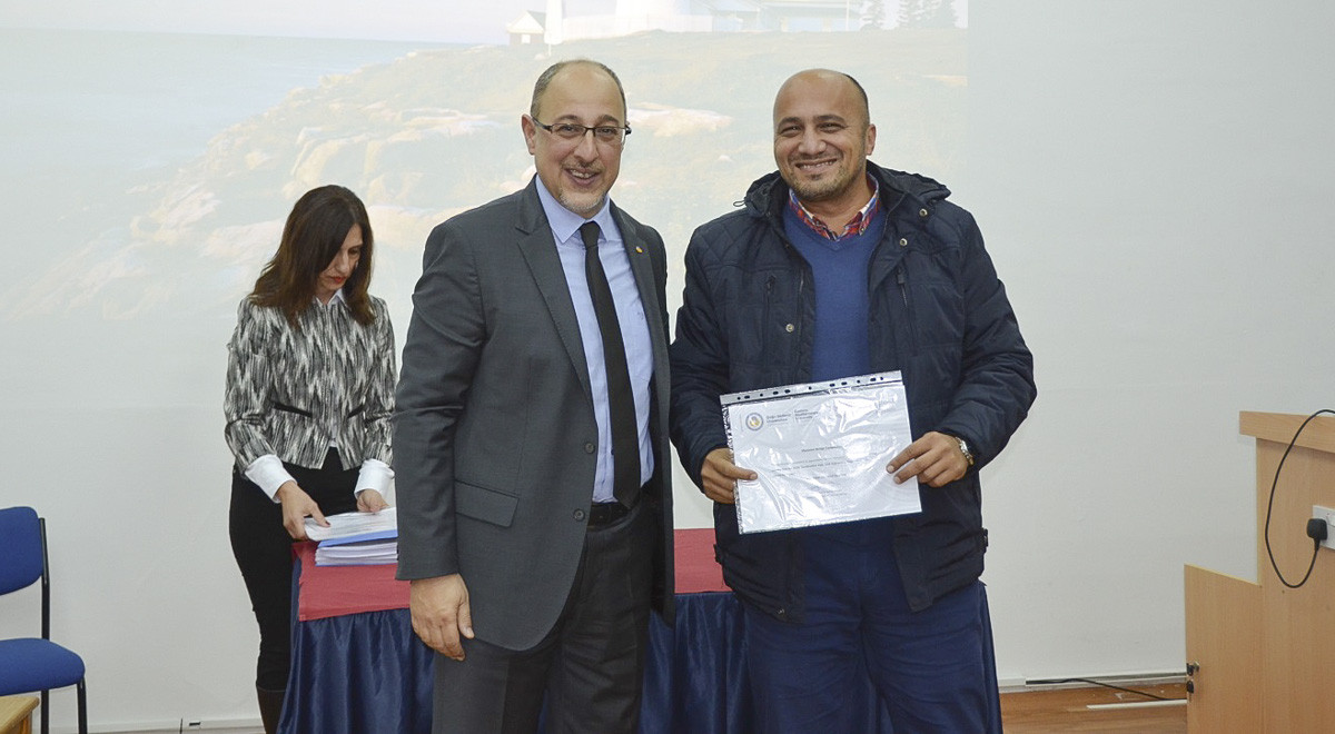 EMU Department of Civil Engineering Presents Certificates to Successful Students