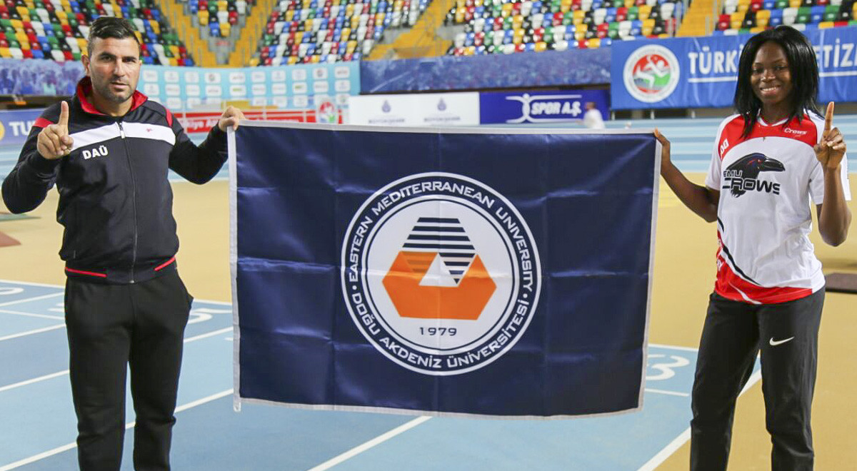 EMU Athlete Ese Brume Continues Training in Istanbul