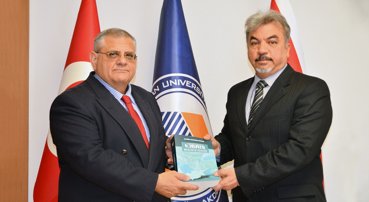EMU Academic Staff Member Presents International Proceedings Book to Prof. Dr. Osam