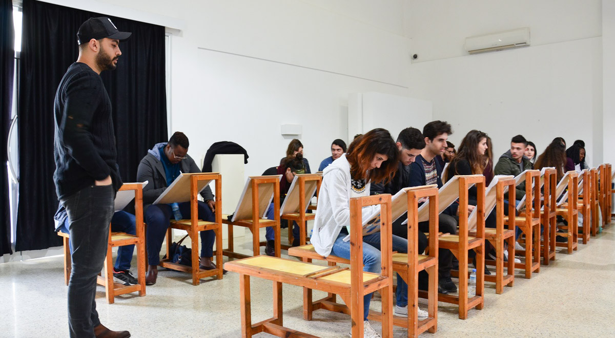 GRUFF Textile Founder Denizcan Çelik was at EMU’s International Career Week