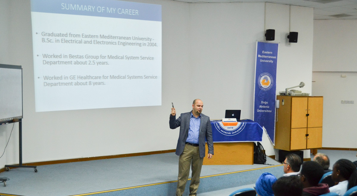 EMU Electrical and Electronic Engineering Department Hosted Volkan Akcan