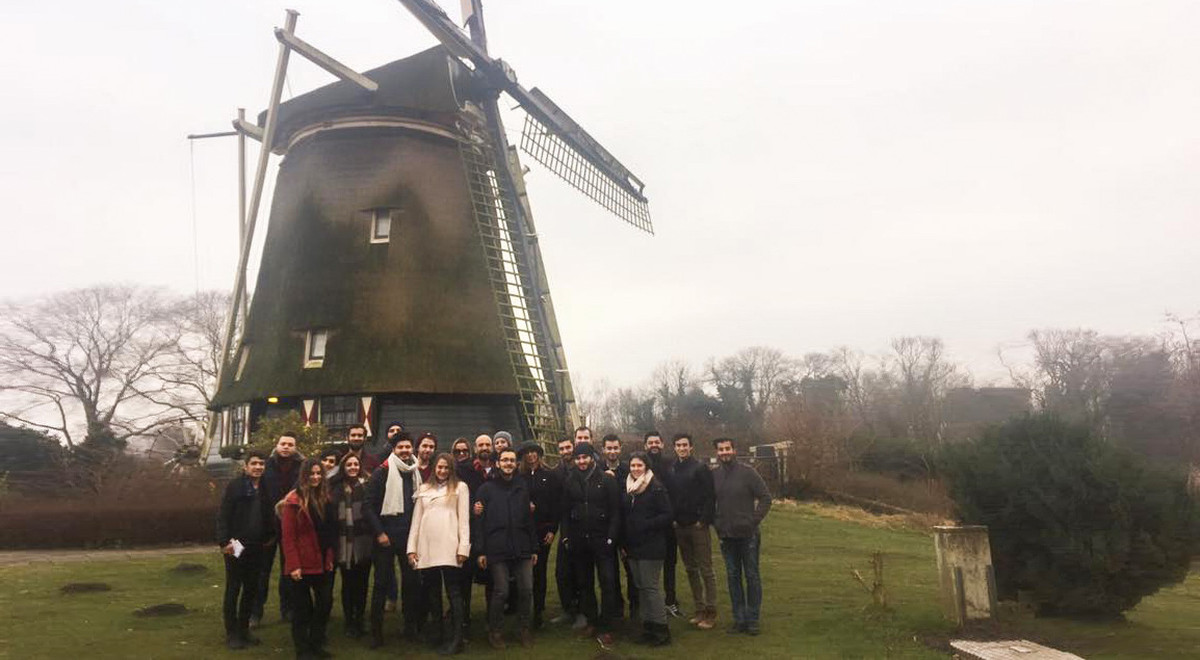 EMU Interior Architecture Department on a Technical Trip in Amsterdam and Rotterdam