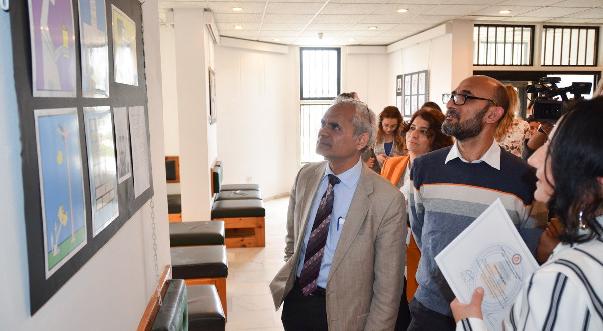 53. Kütüphane Haftası Karikatür Sergisi ile Başladı