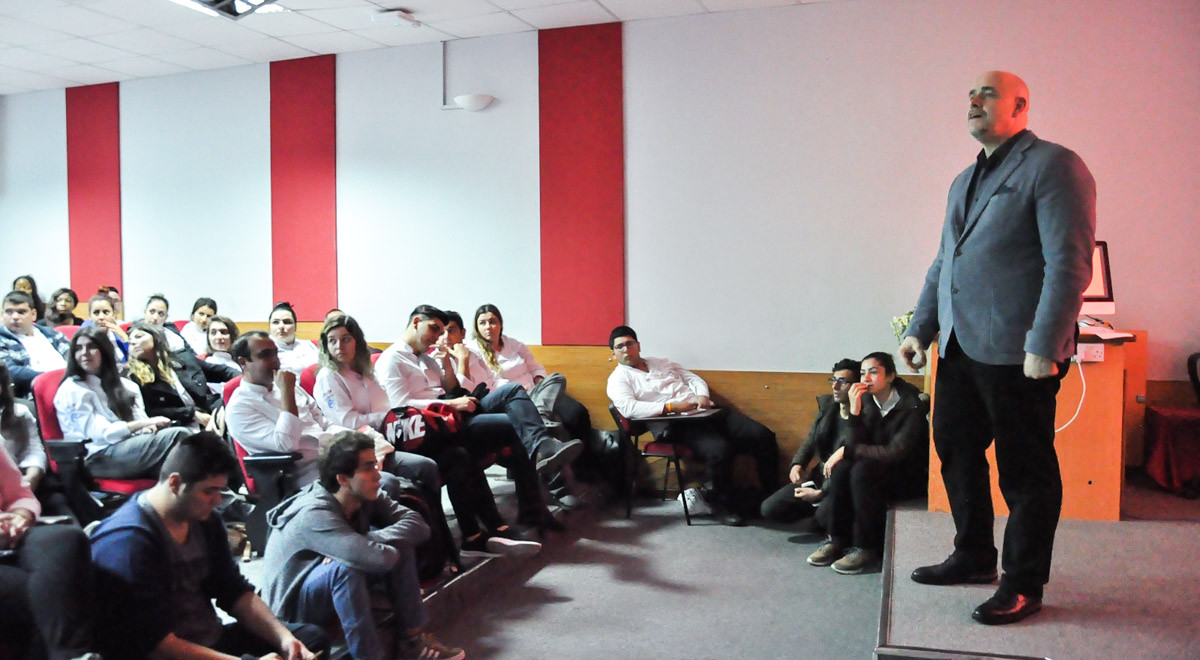 EMU Tourism Faculty Welcomed Gastronometro Director Maximilian Thomae