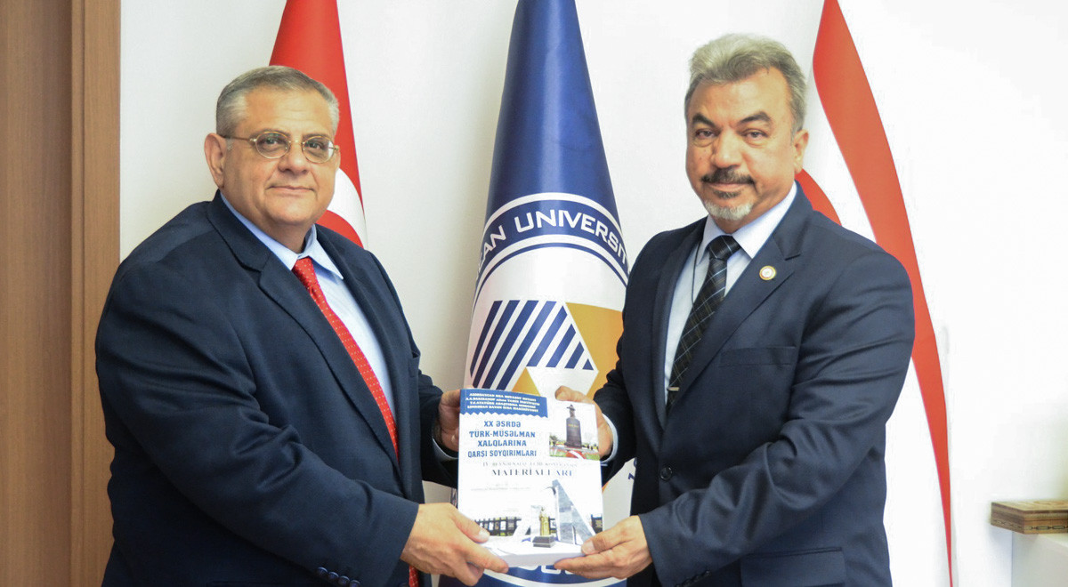 DAÜ Öğretim Görevlileri Azerbaycan’da Uluslararası Sempozyuma Katıldı