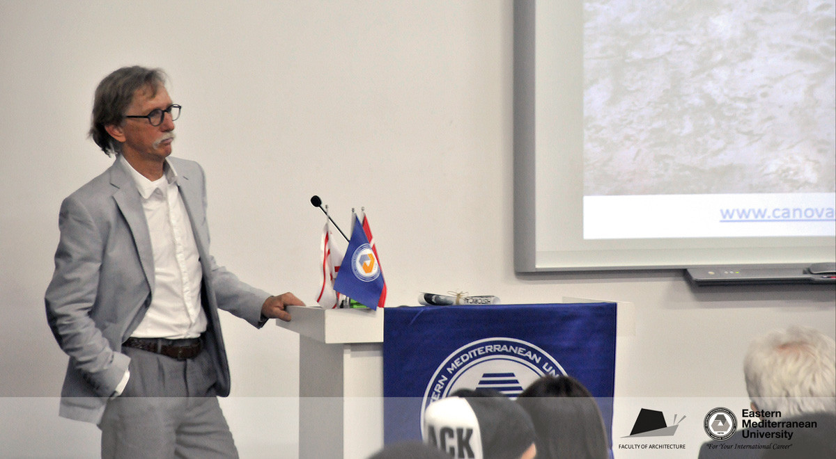 EMU Faculty of Architecture Hosts Ken Marquardt as Part of the World Cultural Heritage Day