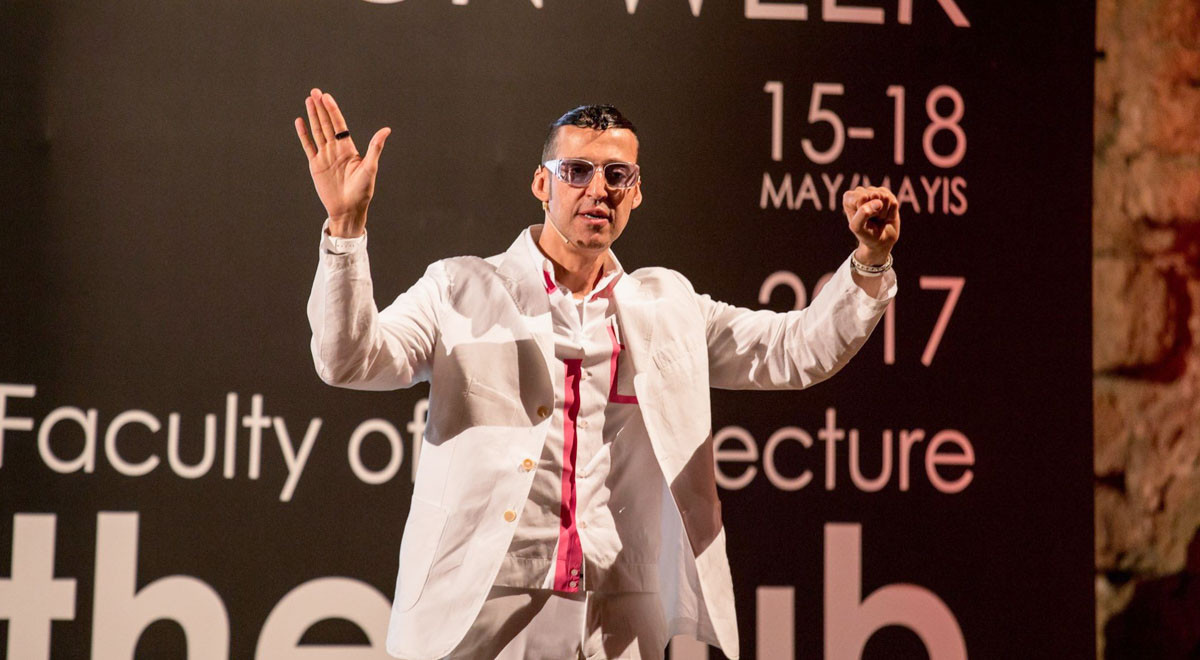 Othello Kalesi Efsane Tasarımcı Karim Rashid’i Ağırladı