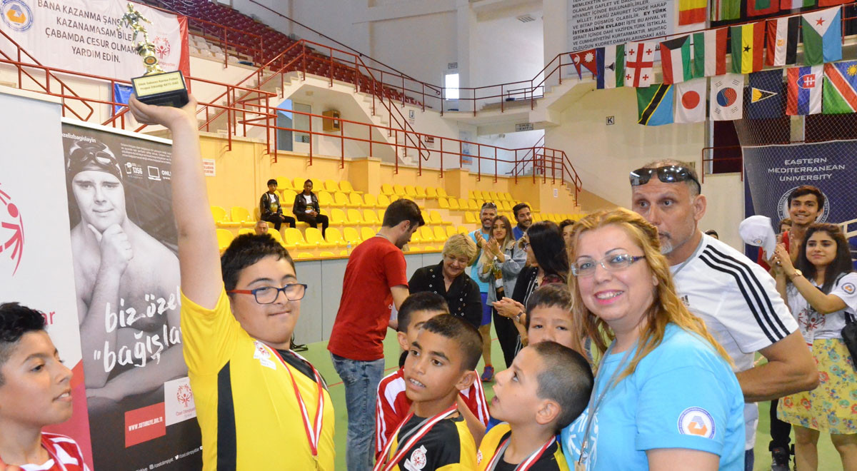 Özel Olimpiyatlar Türkiye Dilek Sabancı Karma Futbol Projesi Etkinliği İkinci Kez DAÜ’de