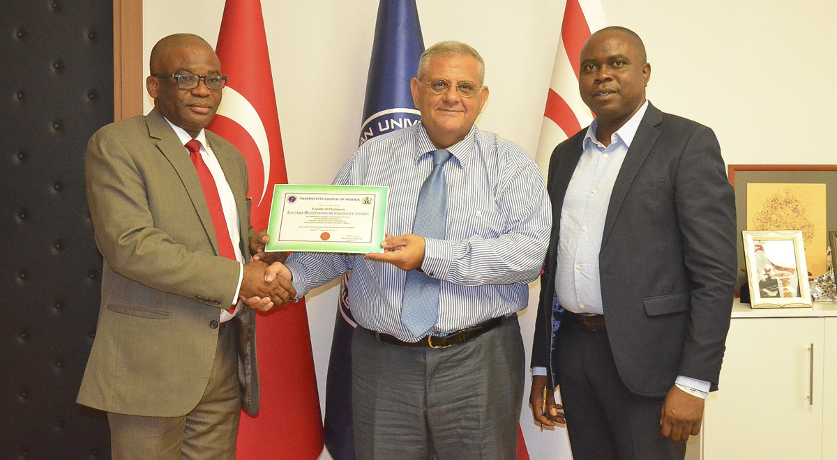 EMU Faculty of Pharmacy Obtains Pharmacists Council of Nigeria Accreditation