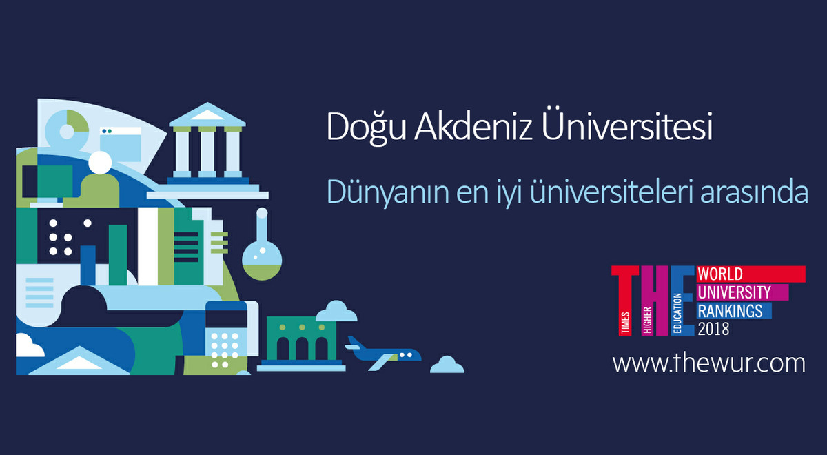 DAÜ, Times Higher Education Dünya Listesinde