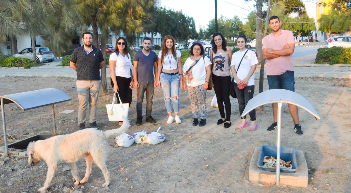 Joint Contribution to Animal Friendly Campus by EMU and İskele Sahil Leo Club