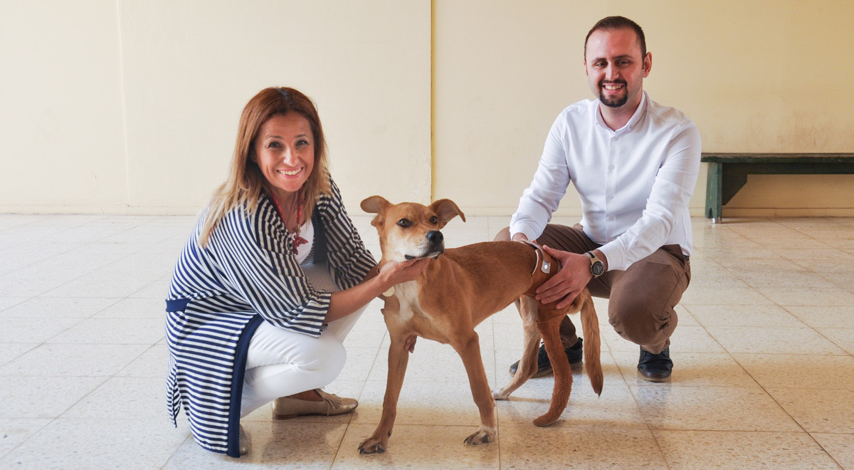 DAÜ Sağlık Bilimleri Fakültesi’nden Can Dost’a Protez Bacak