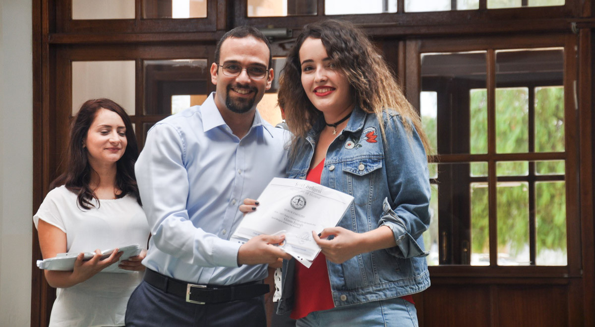 Certificate Ceremony for Successful Students of EMU Faculty of Law