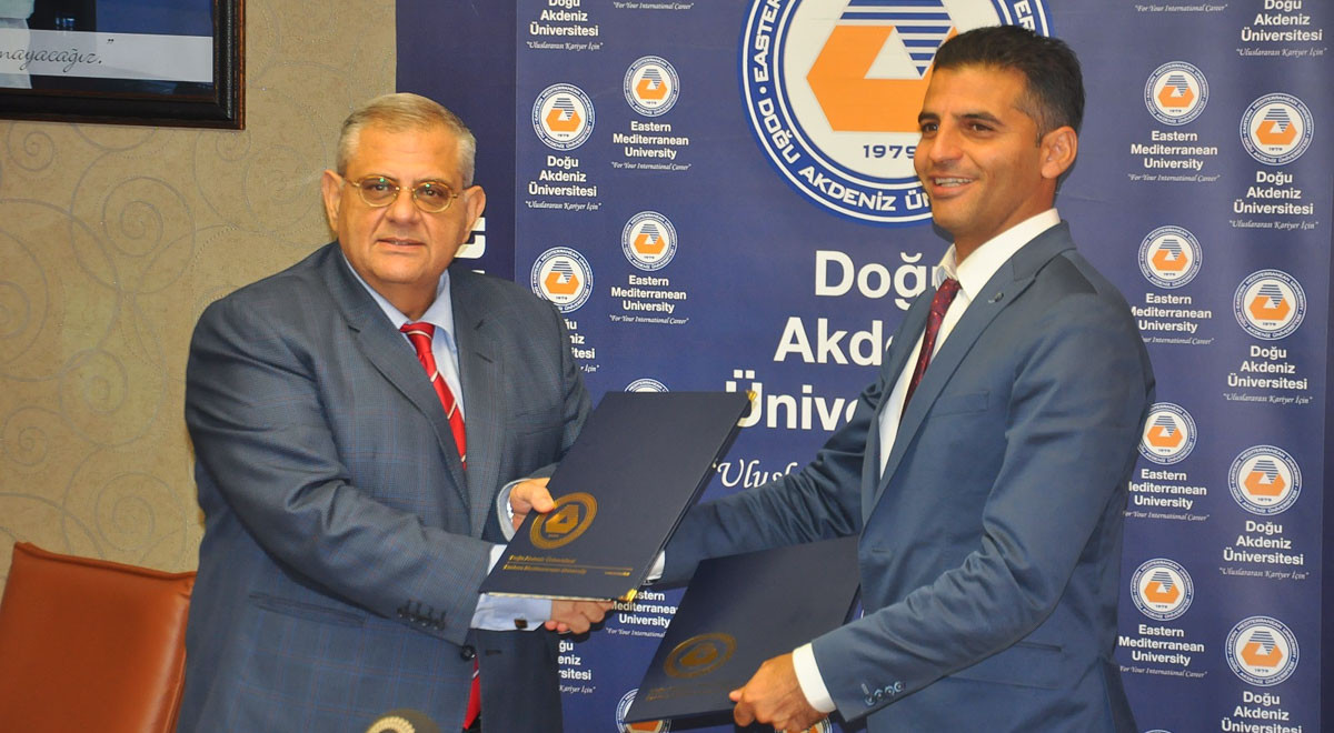 DAÜ ile Alsancak Belediyesi Arasında İş Birliği Protokolü İmzalandı