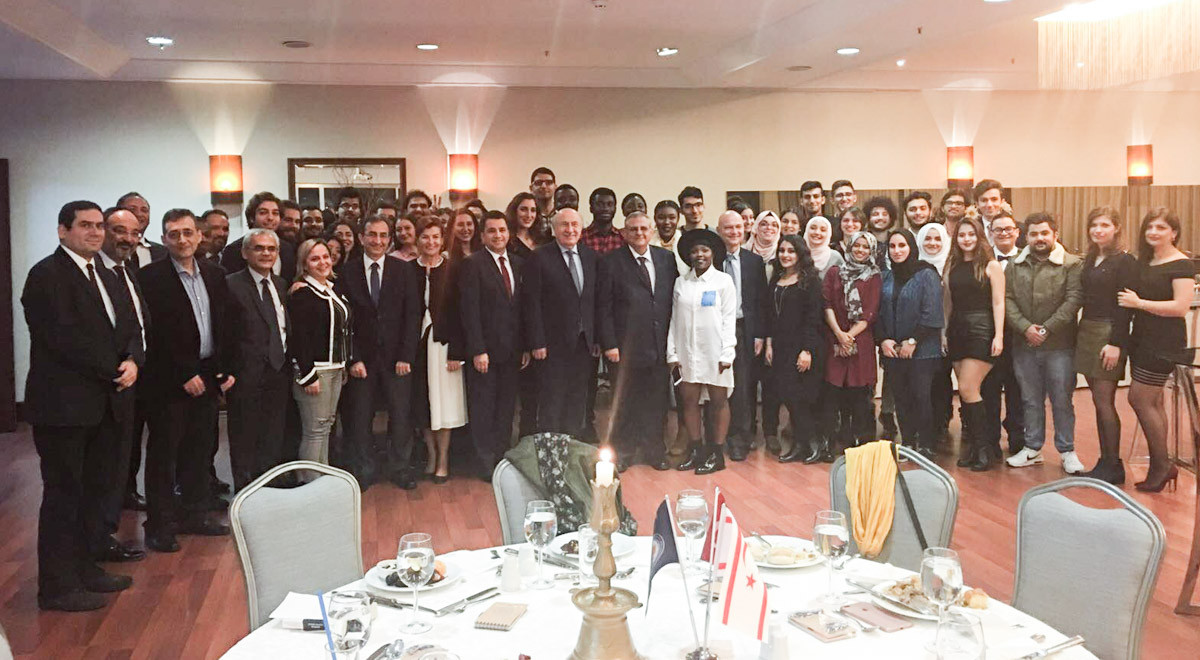 Students of EMU and Marmara University Joint Medicine Program Came Together at a Reception