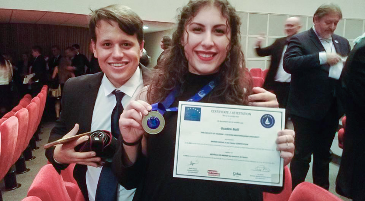 Another Success Story from EMU Tourism Faculty