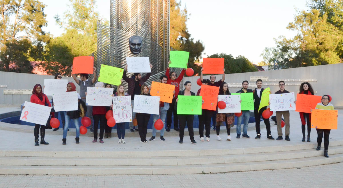 DAÜ’den Dünya Aids Günü Nedeniyle Farkındalık Yürüyüşü