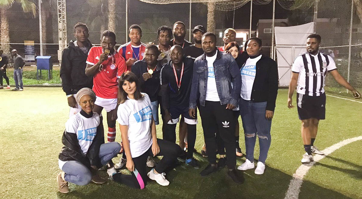 DAÜ Öğrencilerinden Futbol Yardım Turnuvası