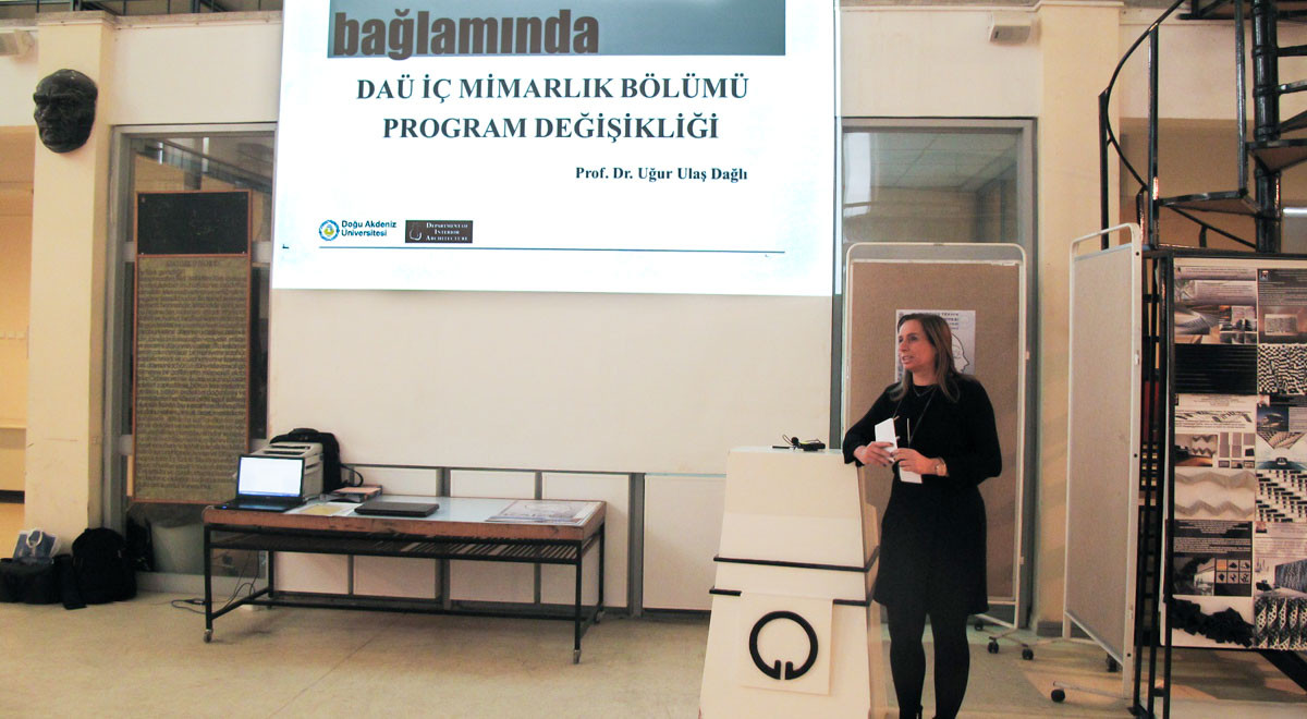 DAÜ İç Mimarlık Bölüm Başkanı Prof. Dr. Uğur Ulaş Dağlı’dan İki Önemli Temsiliyet