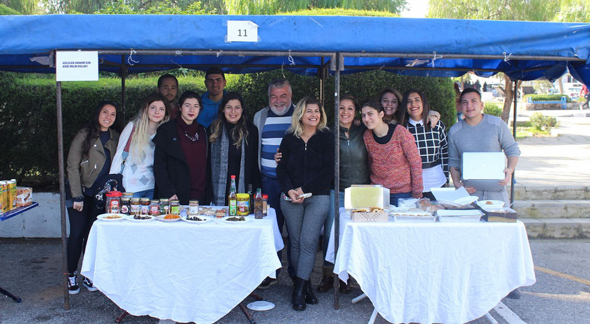 EMU Department of Public Relations and Advertising Present Local Brands as part of “Saving, Investment and Turkish Goods Week”