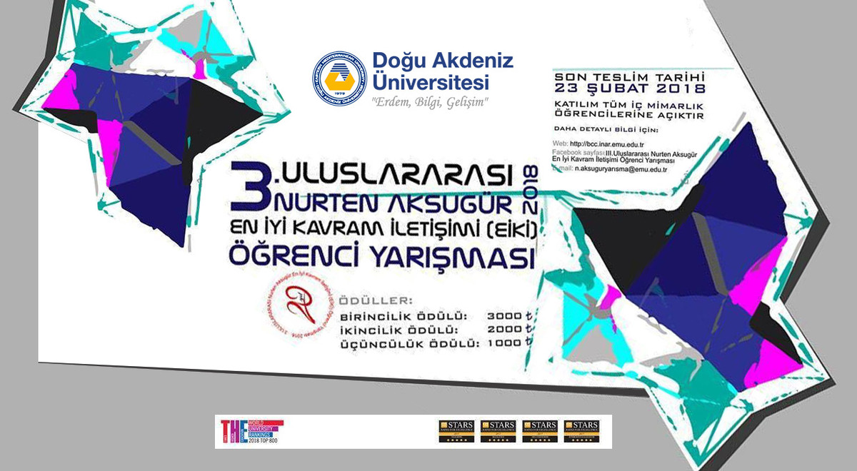 DAÜ, III. Uluslararası Nurten Aksugür En İyi Kavram İletişim Yarışması’na Rekor Başvuru