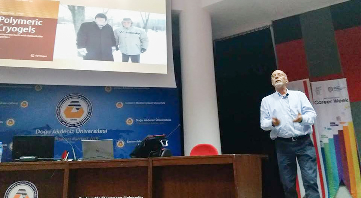 EMU Hosted the One of Most Renowned Professors of Chemistry in Turkey