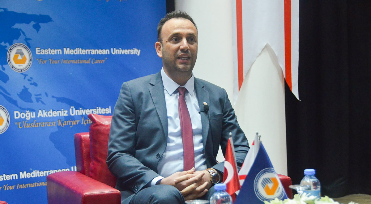 Labour and Social Security Minister Zeki Çeler Delivers Talk at EMU