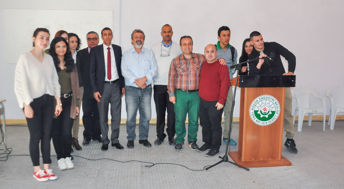 DAÜ BTYO Dr. Fazıl Küçük Endüstri Meslek Lisesi’ni Ziyaret Etti