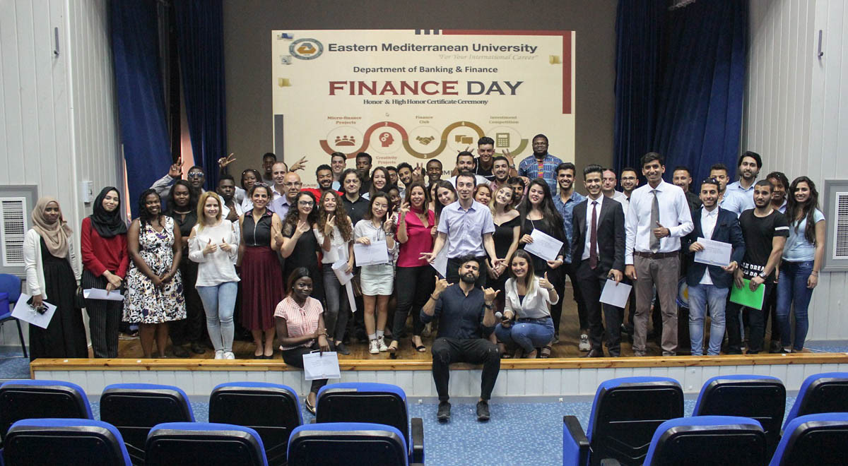 EMU Awards Successful Students at EMU Finance Day Organisation