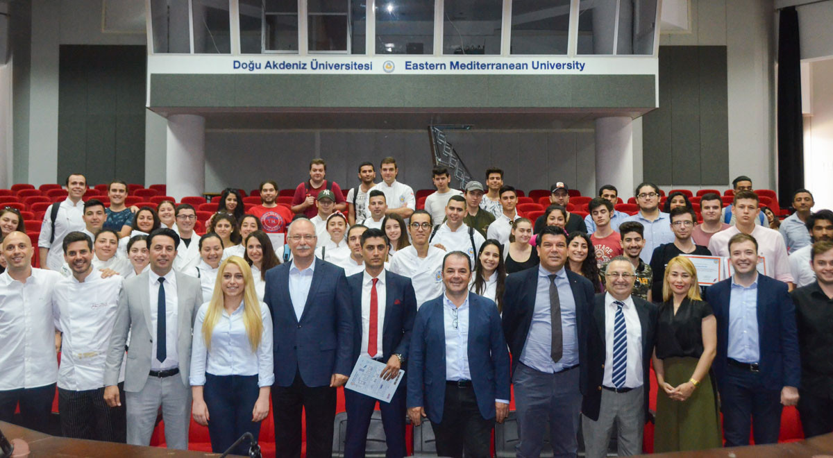 EMU Tourism Faculty Students Received Their Certificates