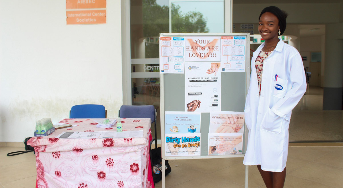 EMU Faculty of Pharmacy Marks The World Hand Hygiene Day