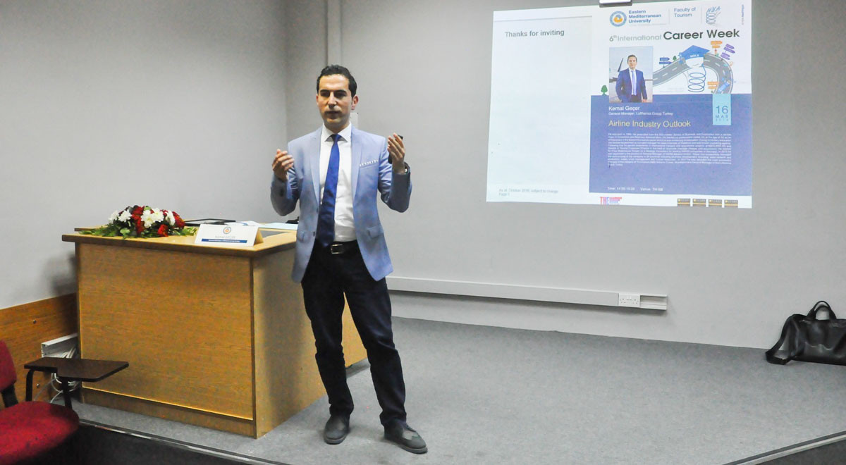 Lufthansa Turkey’s General Manager Kemal Geçer Visits EMU