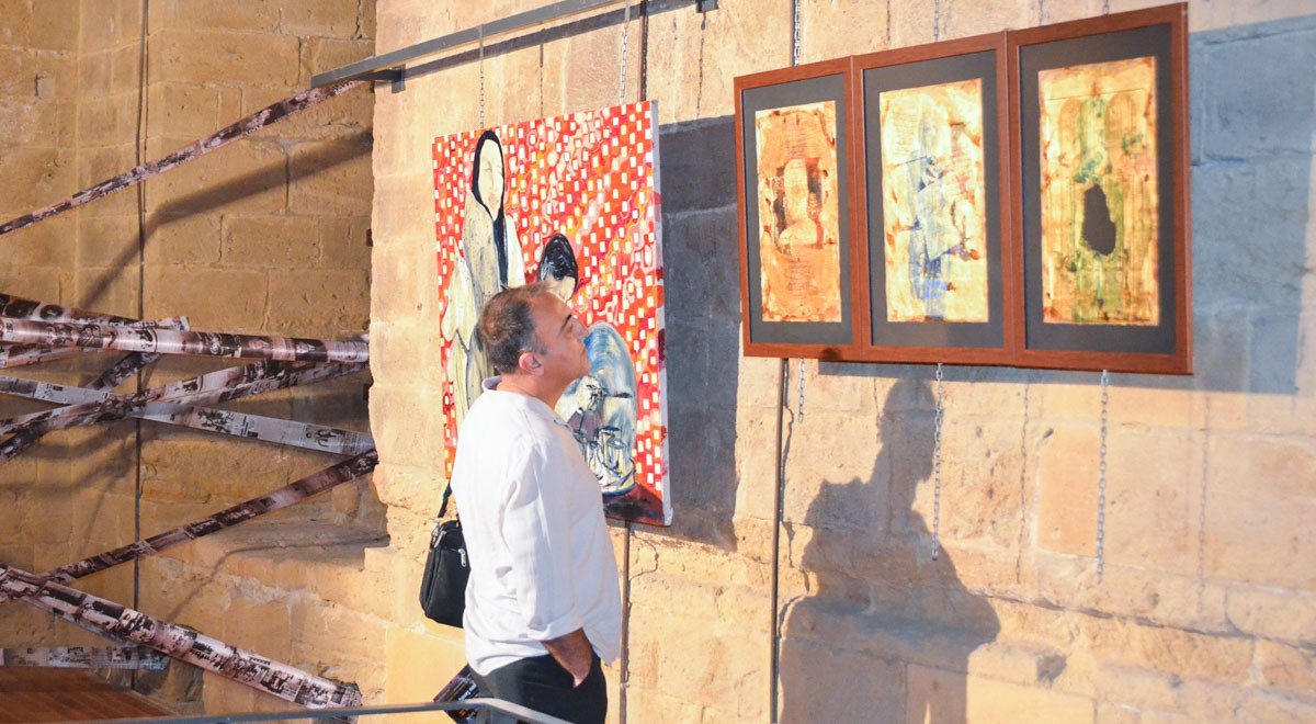 EMU “Araf’ta Yaşam” Art Gallery Opened by Prime Minister Erhürman