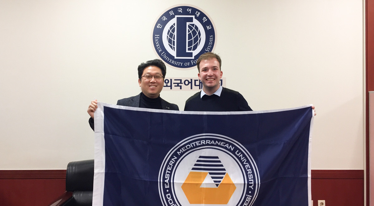 EMU Student Visits EMU Graduate in Korea