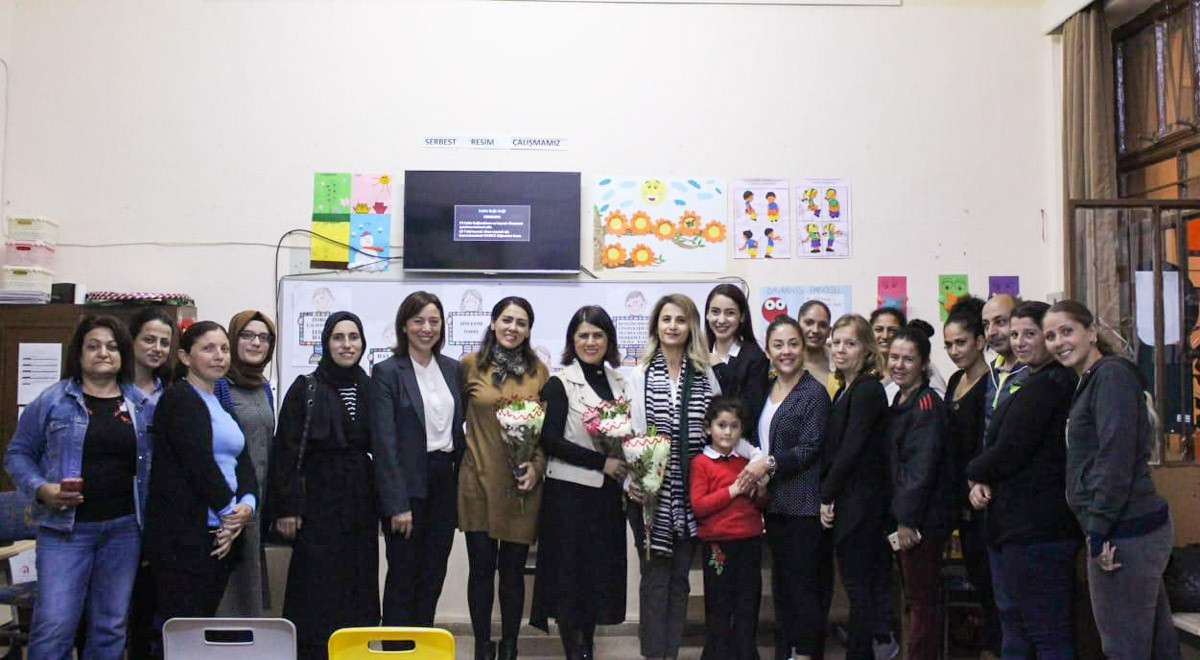 A Talk by EMU Academic Staff on the “Protection of Children’s Rights” Takes Place at Yeni Boğaziçi Elementary School