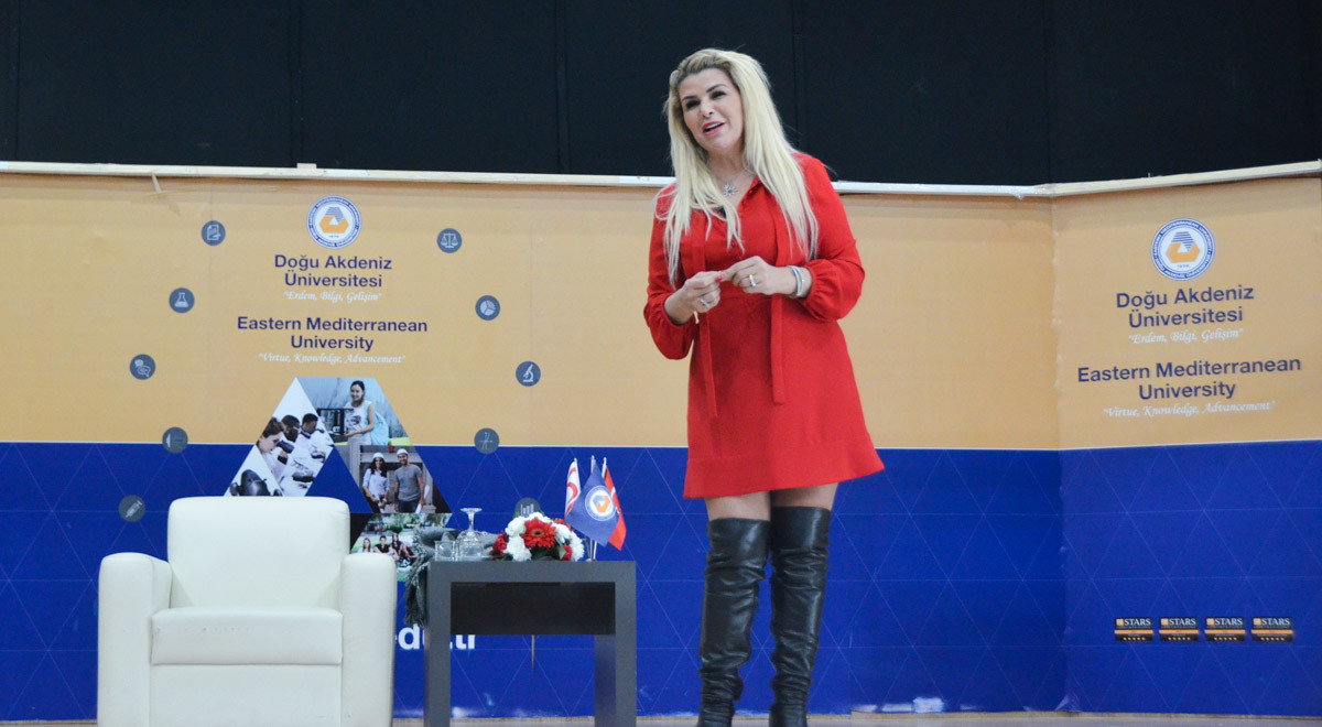 EMU Hosted Famous Astrologist Nuray Sayarı