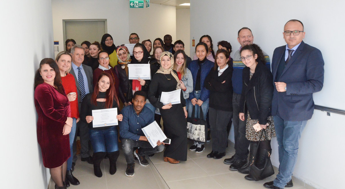 EMU Faculty of Education, Department of Foreign Language Education Presented Certificates to Successful Students