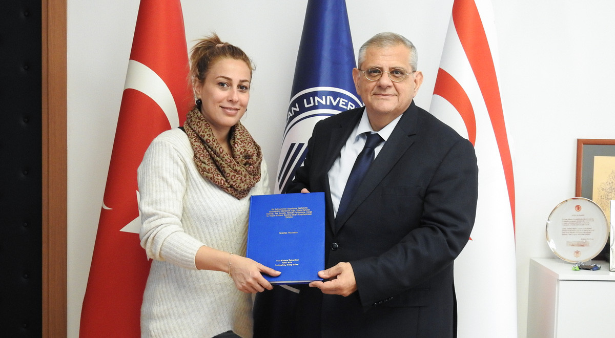 DAÜ’nün Yabancı Öğrencisinden Türkçe Tez